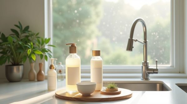 Choix de produits de nettoyage de vaisselle pour un lavage écoresponsable