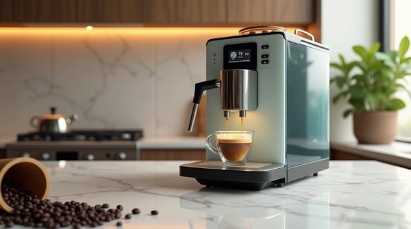 La quintessence du design italien dans la machine à café moderne